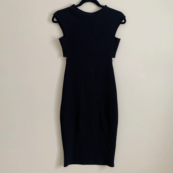 YDE Body Con Cut Out Zipper Pencil Dress in Size Small - Picture 5 of 5